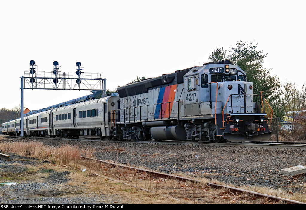 NJT 4217 on train 1159